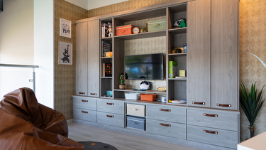 Radley Nordic Grey Living Fitted Cabinets and Drawers