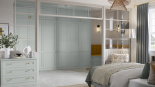 Cliveden Green Tea Fitted Bedroom Furniture