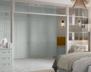 Cliveden Green Tea Fitted Bedroom Furniture