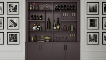 Langton fitted Juniper dining room furniture